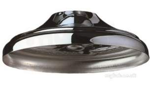 Delabie Showers -  Delabie Ceiling Mounted Shower Head F1/2 Inch With Chromed Rim 80