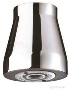 Delabie Showers -  Delabie Ceiling Mounted Gym Vandal Proof Shower Head F1/2 Inch Fixed