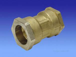 Wavin Civils -  Trigon Brass Coupling-pe Bz 25 12.5 71902525