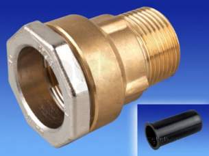 Wavin Civils -  71903570 32mm Trigon X 1 In Mbsp Couplng