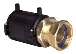 Georg Fischer Black Electrofusion Pe Fittings -  Georg Fischer Ef Tran Fi Brass Loose Nut 32-1.1/4