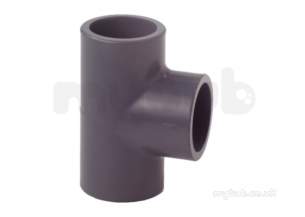 Georg Fischer Pvc Fittings 1 and Below -  Georg Fischer Upvc 90d Equal Tee 212011 1/2 721201106