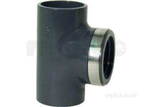Georg Fischer Pvc Fittings 1 and Below -  Georg Fischer Upvc Branch Tee P/bsp 212012 3/4 721201207