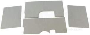 Ideal Domestic Boiler Spares -  Ideal 171410 Comb Chamber Insulation Kit