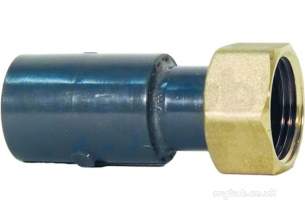 Georg Fischer Pvc Fittings 1 and Below -  Georg Fischer Upvc Tap Connector 215514 1/2x3/4 721551406