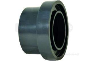 Georg Fischer Upvc Fittings and Valves Metric -  Georg Fischer Upvc O-ring Stub Flange 218101 75 721810112