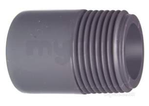 Georg Fischer Pvc Fittings 1 and Below -  Georg Fischer Upvc Nipple P/bsp 219139 1/2 721913906