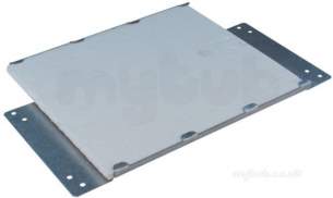 Caradon Ideal Domestic Boiler Spares -  Ideal 075666 Rear Comb Chbr Panel