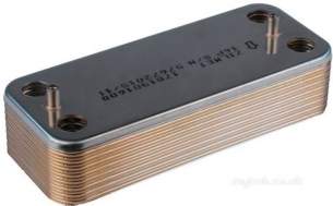Ideal Domestic Boiler Spares -  Ideal 173785 Dhw Plate Heat Exchanger