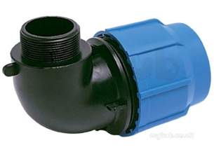 Georg Fischer Alprene Fittings -  Georg Fischer Alprene Mi Elbow 10322 20pex3/4bsp