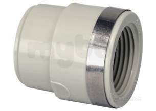 Georg Fischer Pp Tube and Fittings Metric -  Georg Fischer Pp Reducing Bush P/t 299104 20x3/8