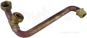 Caradon Ideal Domestic Boiler Spares -  Ideal 075219 Dhw Lower Cld Pipe As