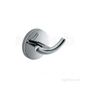 Roper Rhodes Accessories -  Roper Rhodes Lincoln 73020 Double Robe Hook