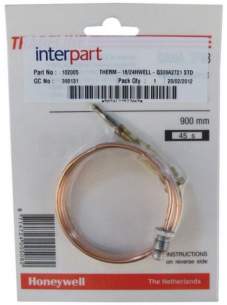 Myson Thorn Boiler Spares -  Myson 102005 Thermocouple 18in/450mm