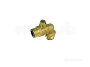 Baxi Boiler Spares -  Baxi 240838 Gas Cock 22mm