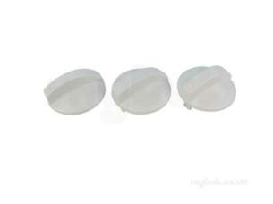 Baxi Boiler Spares -  Baxi 241181 Control Knob Set Of 3