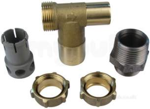 Baxi Boiler Spares -  Baxi 040514 Kit Injector Tee