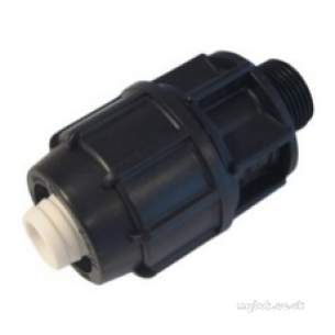 Plasson Fittings -  Plasson 7414 Plasshield Male 25x3/4