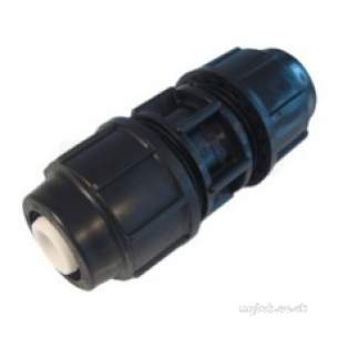 Plasson Fittings -  Plasson 7416 Plasshield Coupler 25x25