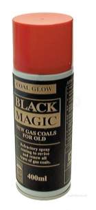 Glow Worm Products Sprays -  Glowworm Coal Glow Black Magic 400ml