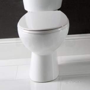 Eastbrook Sanitary Ware -  Loire Close Coupled Wc Pan White 75.0001