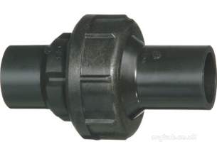 Georg Fischer Black Electrofusion Pe Fittings -  Georg Fischer Pe100 B/f Un Sdr11 Fpm Isos5/sdr11 20 753528606