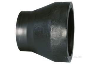 Georg Fischer Black Electrofusion Pe Fittings -  Georg Fischer Pe100 Bw Reducer Sdr11 315x200 753900007