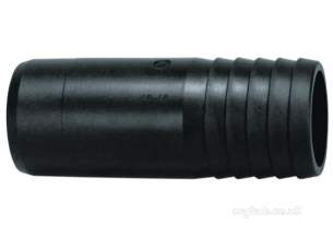 Georg Fischer Black Electrofusion Pe Fittings -  Georg Fischer Pe100 Hose Connector Pe100 40-40 753960409