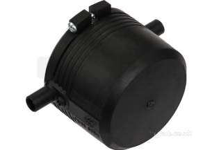 Georg Fischer Black Electrofusion Pe Fittings -  Georg Fischer Ef Pe100 End Cap Sdr11 25 753961607