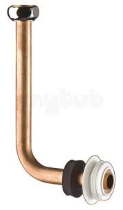 Delabie Urinals -  Delabie Urinal Neck Tube F1/2 Inch 35 Recessed Supply