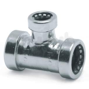 Tectite Sprint Fittings -  Tect Sprint Tt25cp Rb Tee 15x15x10