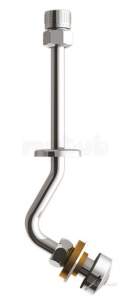 Delabie Urinals -  Delabie Urinal Neck Tube F1/2 Inch Plus Water Nozzle For Allia Amigo 3645