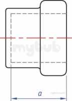 Tectite Sprint Fittings -  Tect Sprint Tt61cp Stop End 10 75866