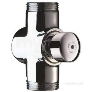 Delabie Accessories and Miscellaneous -  Delabie Tempochasse Wc Exposed Valve Mm1 1/4 Inch 7sec Time Flow