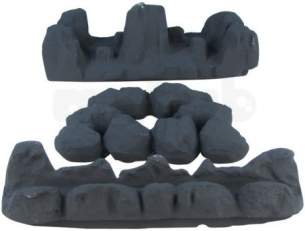 Valor 5117195 Ceramic Coal Set