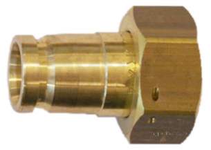 Georg Fischer Ifit -  Georg Fischer Ifit Brass Union Flat Seal 25/32x3/4