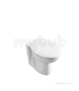 Lecico Sanitaryware -  Atlas Back To Wall Wc Pan White Aswhbwpa