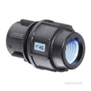 Plasson Fittings -  1/2x1/2bsp Plasson H/gauge F Adap 7628