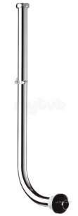 Delabie WC Toilets -  Delabie Elbow Flush Tube 32/55 Chromed Brass Tempochasse Wc 1 1/4 Inch