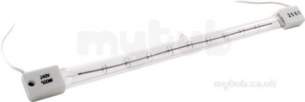 Commercial Catering Universal Spares -  Hcs Irl500lhrb Bulb Ir Qurtz Bare 500w