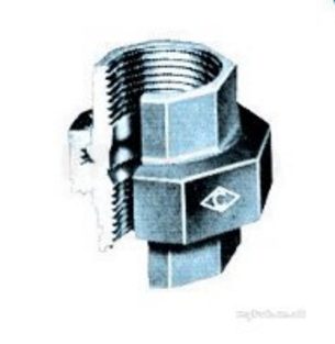 Crane Galvanised Malleable Small -  Crane Galvanised Malleable Union-256g 3/4 0ca00132c
