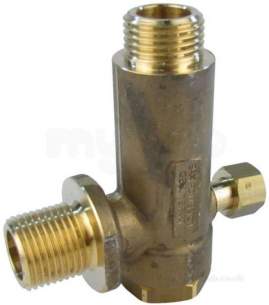 Potterton Boiler Spares -  Potterton 8000755 Dhw Housing Assembly
