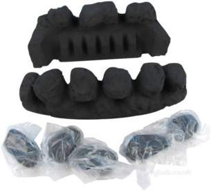 Valor Gas Fire Spares -  Valor 5116624 Ceramic Set