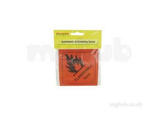 Regin Products -  Regin Regp01 Flamable Gas Van Sticker