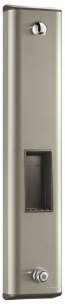 Delabie Showers -  Delabie Tempomix St Steel Shower Panel Back Inlets 30sec Plus Soap Dish