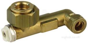 Andrews Water Heater Spares -  Andrews E847 Pump Elbow And Vent Union