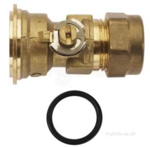 Worcester Bosch Boiler Spares -  Worcester 87161480050 15mm Dom Water Valve