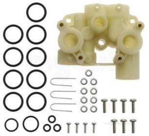 Worcester Bosch Boiler Spares -  Worcester 87161430160 Bottom Manifold