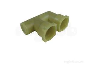Worcester Bosch Boiler Spares -  Worcester 87161411920 Flow Loop Connector