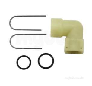 Worcester Bosch Boiler Spares -  Worcester 87161410530 Press Releif Connector